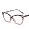 Fashion Cat Eye Women's Glasses Frames Retro Brand TR90 Anti Blue Light Eyeglasses for Ladies Optical  Prescription Eyewear