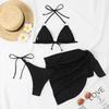 Women's Casual Three-Piece Split Swimsuit