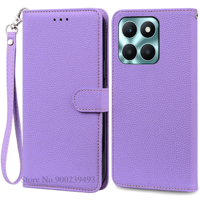 For Honor X6B Case Leather Flip Wallet Case For Honor X6B Phone Case Book Cover For Honor X6B Housing Coque Fundas