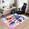Custom Name True and the Rainbow Kingdom Printed Carpet, for Office Chair Living Room Bedroom Kitchen Room Decor Gifts.