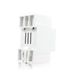 Dual Display 40A 63A 80A 230V Din Rail Adjustable Digital Over Under Voltage Relay Surge Protector Limit Over Current Protection