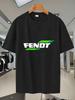 Summer 2025 Casual Mesh T-shirt - Stylish "FENOT" Print