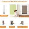 PAC11-11038 Dog Door Replacement Flap - Pet Doggie Replacement Flap Door with Screws Fits PetSafe, Medium Size 12 7/8" x 8 1/8"