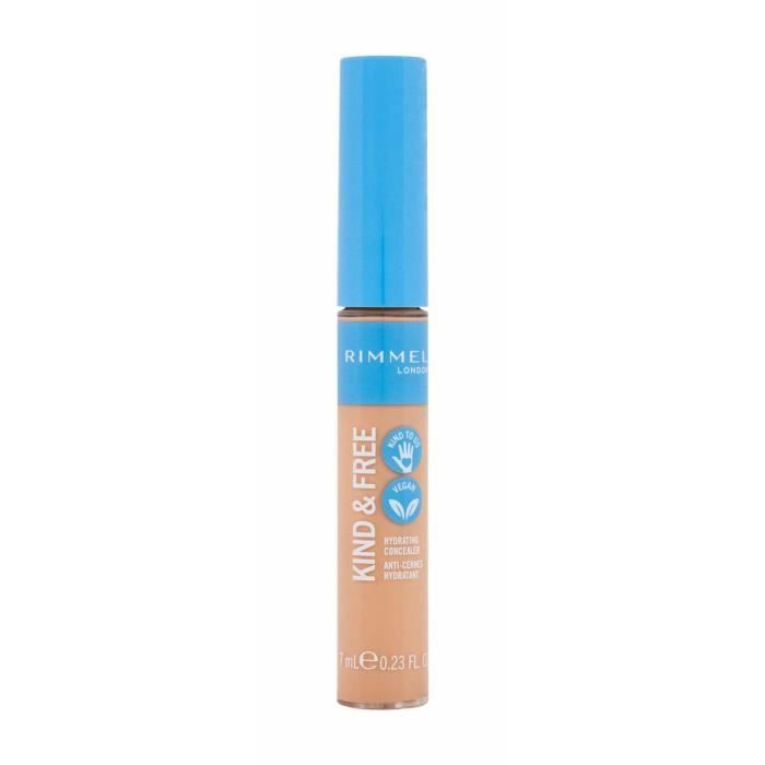 Anticerne - Rimmel London - 7 мл - Гидратант-корректор Kind &; Бесплатно - Веганский - 030 Moyen - Liquide