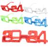 Glowing 2024 Glowing Glasses Sunglasses Eyeglasses Cosplay Luminous Eyewear  Ornament Supplies