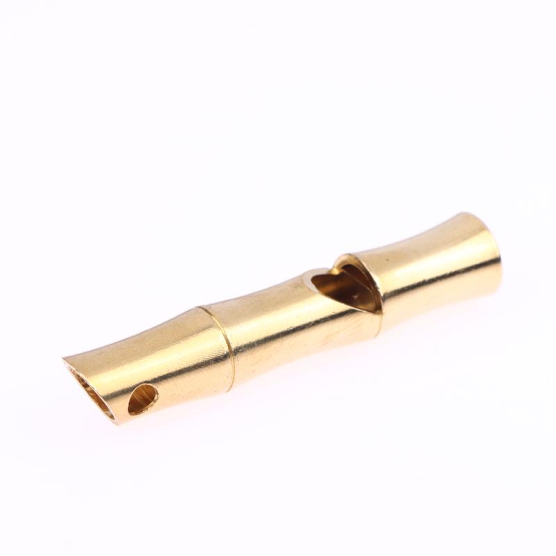 Pure Brass Whistle Keychain Outdoor Gear Bamboo Node Dragon Head Judge Whistle Competition Survival Competition Outdoor Goods