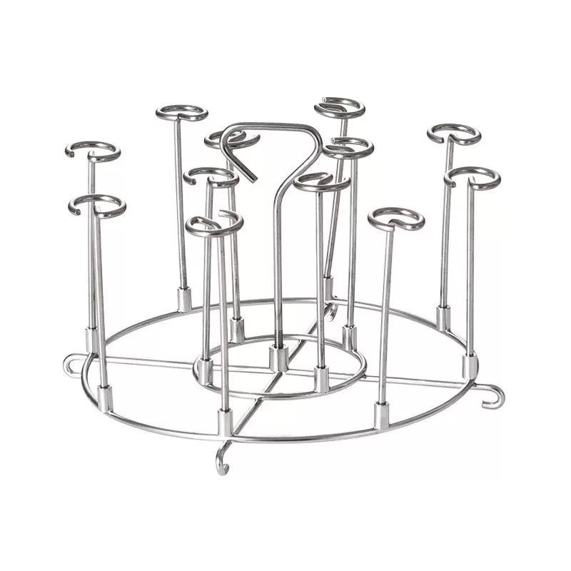 304 Stainless Steel Multifunctional Air Fryer and Skewer Rack for Kitchen and Outdoor Grilling
