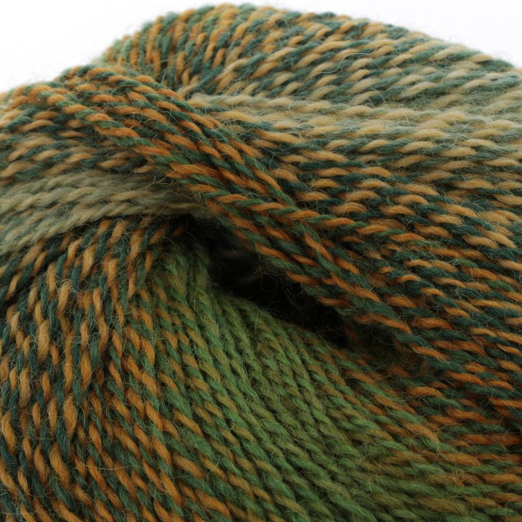 Hand-woven Rainbow Colorful Crochet Wool Blend Yarn Knitting for Felting, Wet