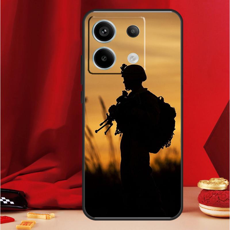 Camo Military Army Funda For Xiaomi Redmi 13C 12 9C 10C 12C Redmi Note 13 9 10 11 12 Pro 9S 10S 11S 12S Case