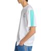 adidas Ανδρικό T-Shirt με Στάμπα Λογότυπου Ομάδας Mercedes - AMG, Λαιμόκοψη Crew, Top KE8162