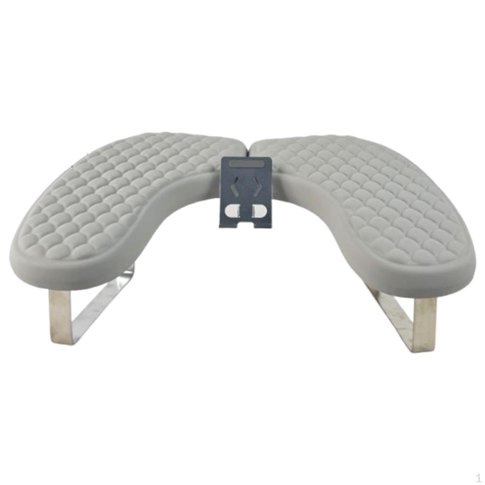 

Подставка для рук для маникюра, подушка для рук, держатель, искусственная кожа, губка, эргономичный дизайн, устойчивая серый