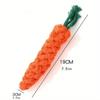 Chew Toys for Small Dogs Cleaning Teeth Dog Toys Bite Resistant Pet Dog Puppy Carrot Cotton Rope Pet Playing Toy Accessories