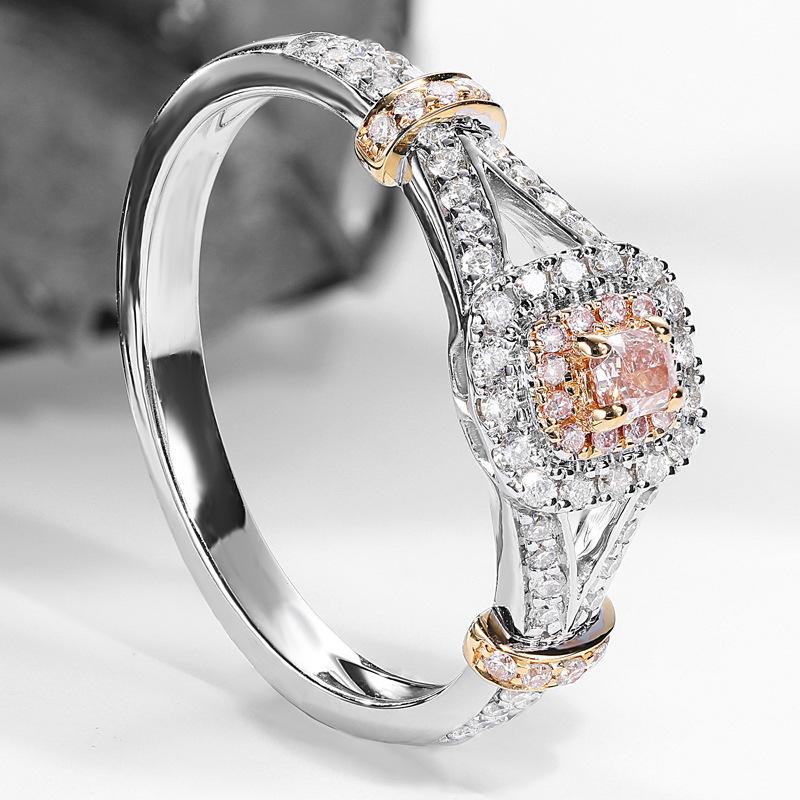 

DIWENFU s925 Серебро Naturla VVS1 Кольцо с бриллиантом для женщин Anillos 2 карата Бриллиант Серебро 925 пробы Ювелирные изделия Драгоценный камень Бриллиант Кольцо Femme