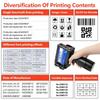 2-12.7mm Adjustable Printing Size Handheld Inkjet Printer 4.3inch Resistive Touch Color Screen Digital Automatic Coding Machine
