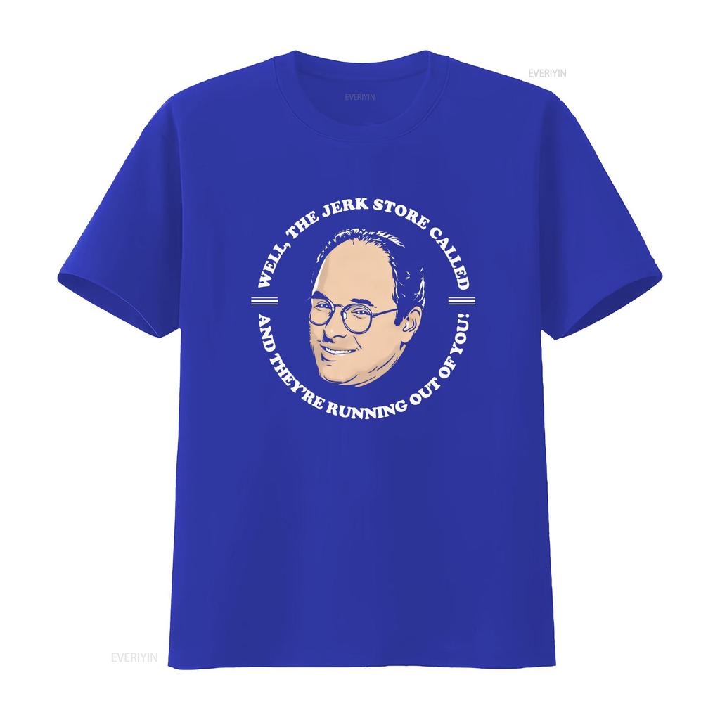 The Jerk Store Called George Costanza T Shirt Vintage Washed Designer Clothes Unisex Slightly Graphic Top For Everyday Wear