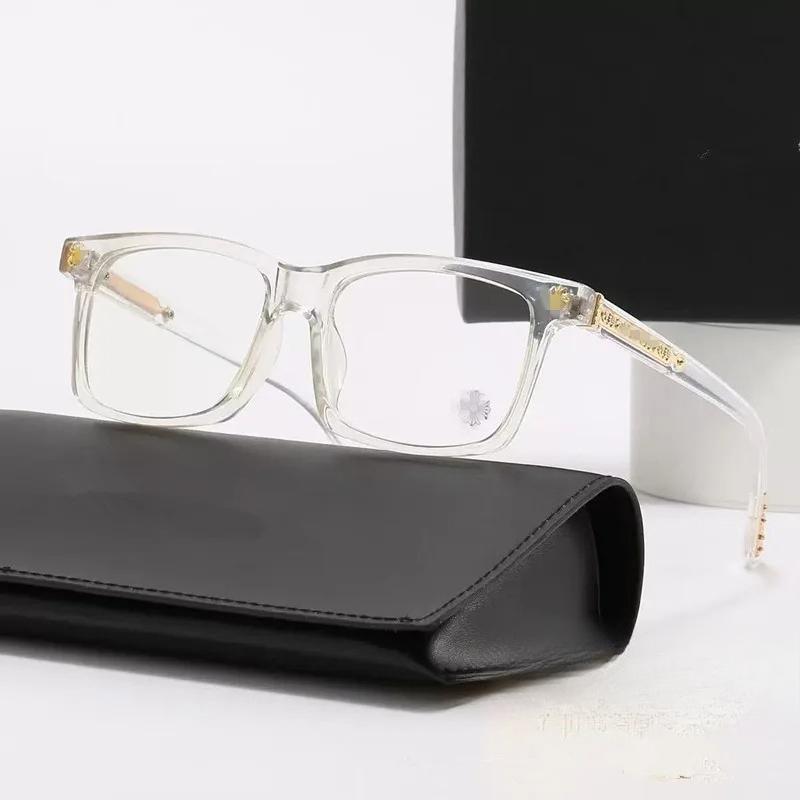New Square Large Frame Optical Glasses Men's and Women's Fashionable High-definition Anti Blue Light  Anti-radiation Glasses