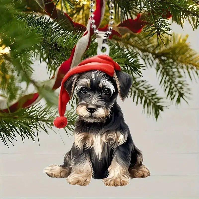 

Creative Car Dachshund Interior Accessory Vibrant Acrylic Hanging Decoration Cars For 1