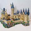 Non-Toxic Creative Medieval Magic Movie Castle School Moc Micro Bricks Architecture Palace Model Birthday Christmas Halloween Gifts