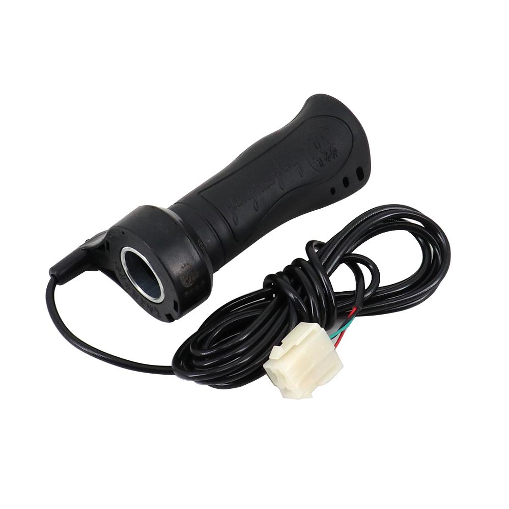 Electric Bicycle Accessories E-bike Scooter Extended Cable Twist Throttle Accelerator Handlebar Grip