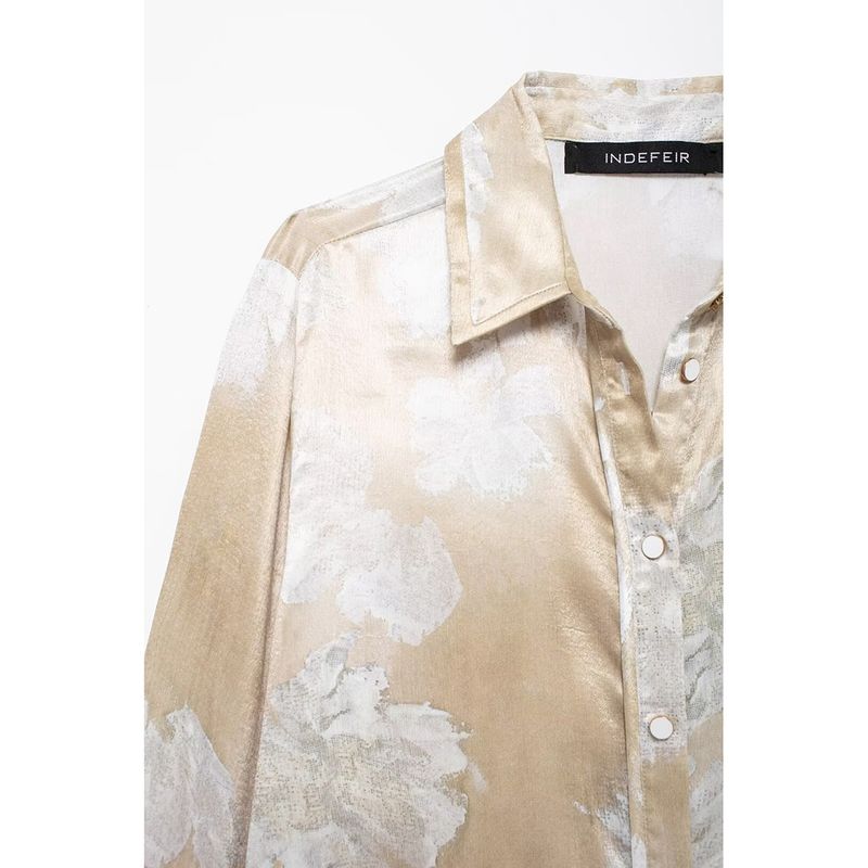 Kaslead New Arrival Women's Fashion Style Fashion Silk Satin Textured Shirt Pants 8925171 8799175