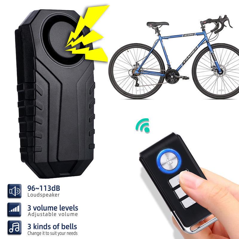 SF22R Vélo Électrique Transfrontalier Alarme Antivol avec Capteur de Vibration et Télécommande