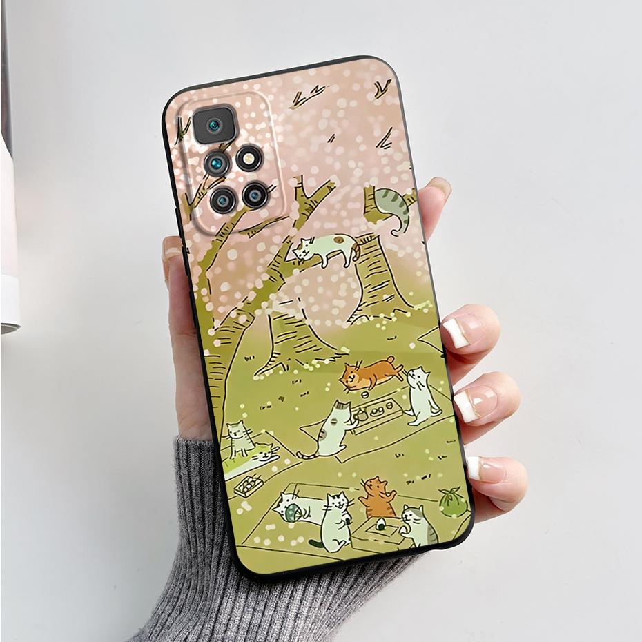For Xiaomi Redmi 10 Prime 2022 Case Cute Bear Cartoon Shockproof TPU Cover For Xiaomi Redmi 10 Phone Case Redmi10 2022 Soft Capa