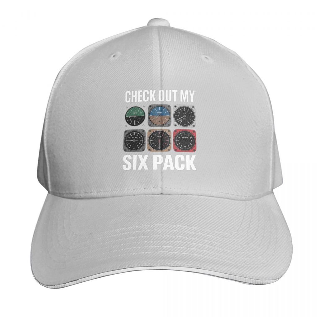 Pilot Cockpit Flugzeug Sechs-Pack Fluginstrumente Kappe Mode Lässig Baseballkappen Verstellbare Mütze Hip Hop Unisex Baseballkappen
