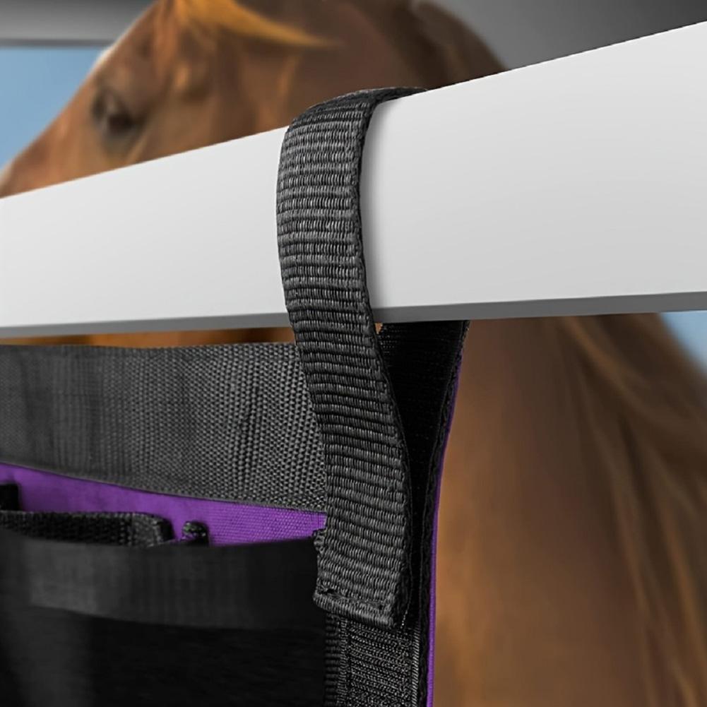 Pferdeausrüstung Aufbewahrungstasche Große Kapazität Pferdeanhänger Organizer Mehrere Taschen Anhängertür Caddy Pferdestall Zubehör