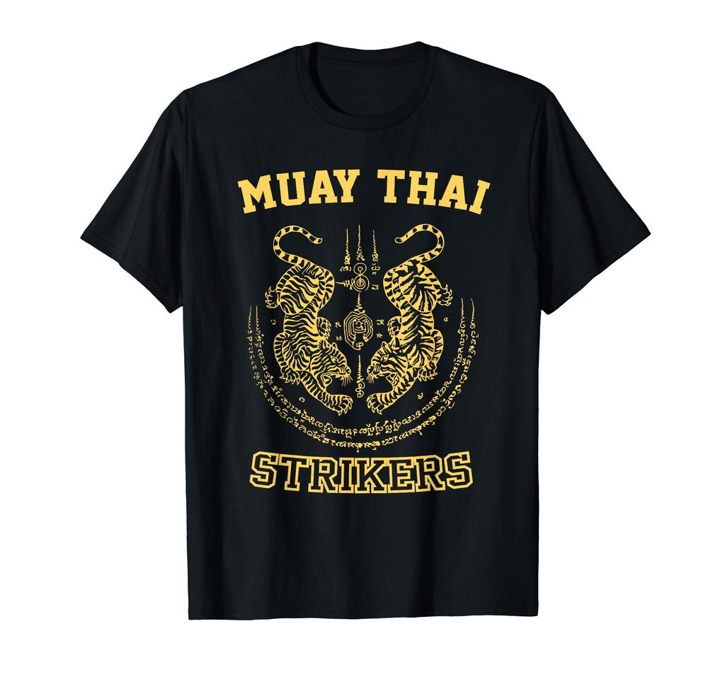 Muay Thai Tiger Sak Yant MMA T-shirt