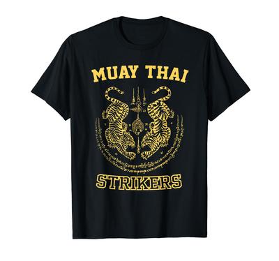 Muay Thai Tygrys Sak Yant Koszulka MMA