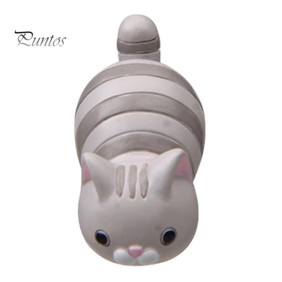 Decorative Magnetic Decor 3D Lying Cat Refrigerator Magnet, Cartoon Kitten Resin Fridge Animal Non-slip Whiteboard Magnets for Cabinet Locker,