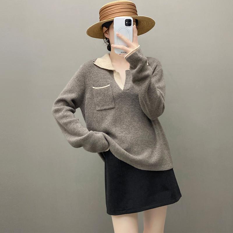 Qinghe 100% Pure Cashmere Women's Sweater - Ultra Soft Luxury Winter Pullover