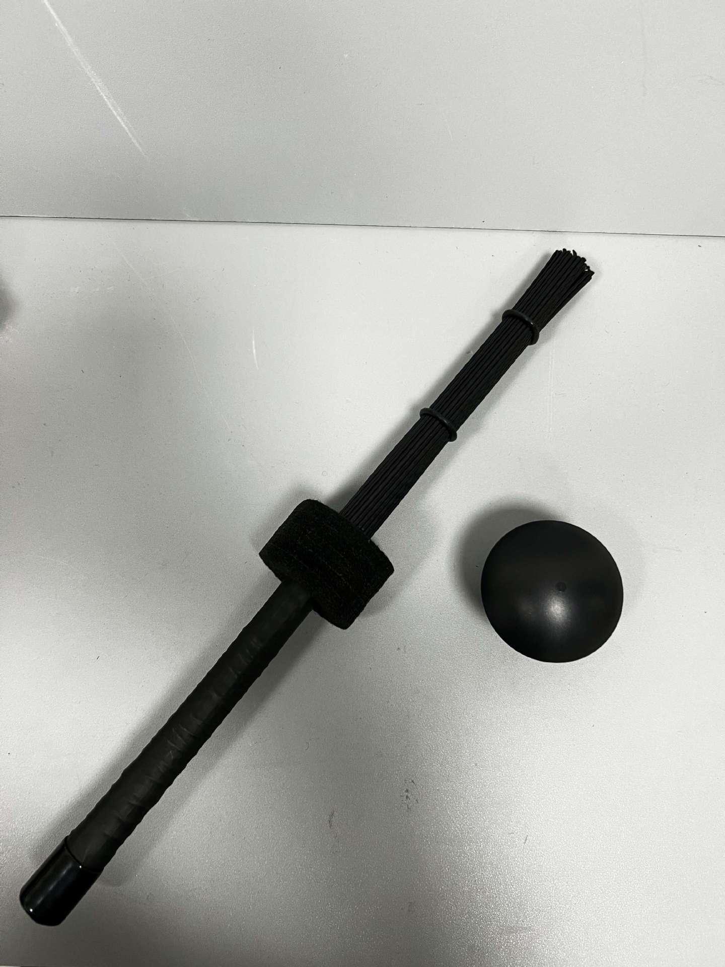 New Hand-Shaken Finger Bell & Egg-Shaped African Drum Sand Ball Set - WS-BK