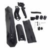 Mountain Bike  s Set Cycling Front and Rear Mud Guards with LED Taillight (red)