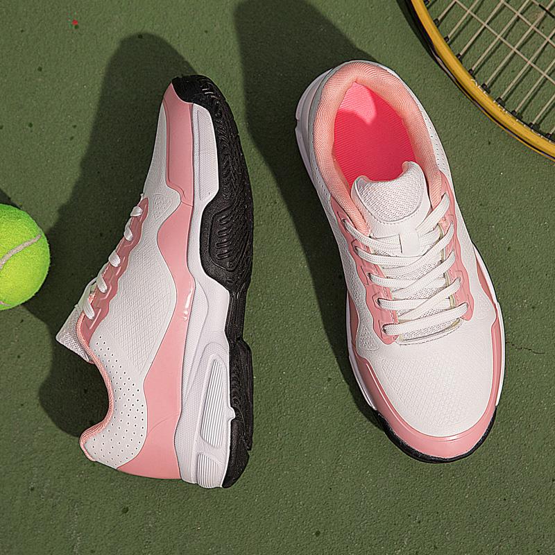 36-46 Couple Plus Size Shock-absorbing and Anti Slip Fashionable Sports and Leisure Shoes Badminton Shoes Tennis Shoes