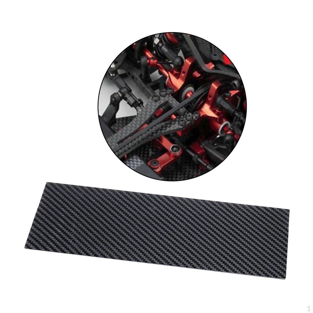 200x250mm 3 Sheet Shock Resistance Matte Surface Carbon Fiber Board Weave Panel for DIY