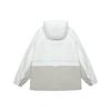 New Balance Windproof Jacket Asia Sizing 'White Grey' Unisex 5AC39333-LBE