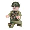 20 Pièces Figurine de Soldat Miniature Modèle de Soldat Peint à la Main Jouet de Construction Décoration de Bureau Cadeau pour Amateurs Militaires Collectionneurs
