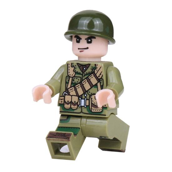 20 Pièces Figurine de Soldat Miniature Modèle de Soldat Peint à la Main Jouet de Construction Décoration de Bureau Cadeau pour Amateurs Militaires Collectionneurs