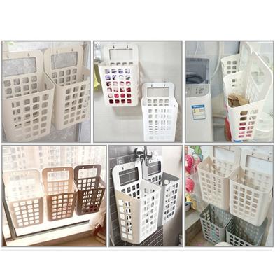 Medium Size Laundry Hamper Wall Mounted Storage Bin Dirty Clothes Organizer  Household Tidying