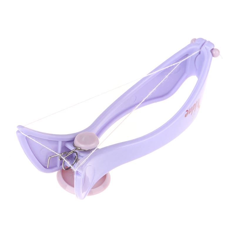 Facial Hair Remover Hair Spring Threading Epilator Lip Eyebrows Glatt fjerning