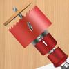 Coring Hole Drill Rod Hex Shank Drill Bit Wood Hole Cutter Quick Cores Opener Power Tool Accessories For Gypsum Boards