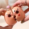 2pcs/set Cute Capybara Keychains Plastic Cartoon Animal Key Ring Portable Bag Charm Boys