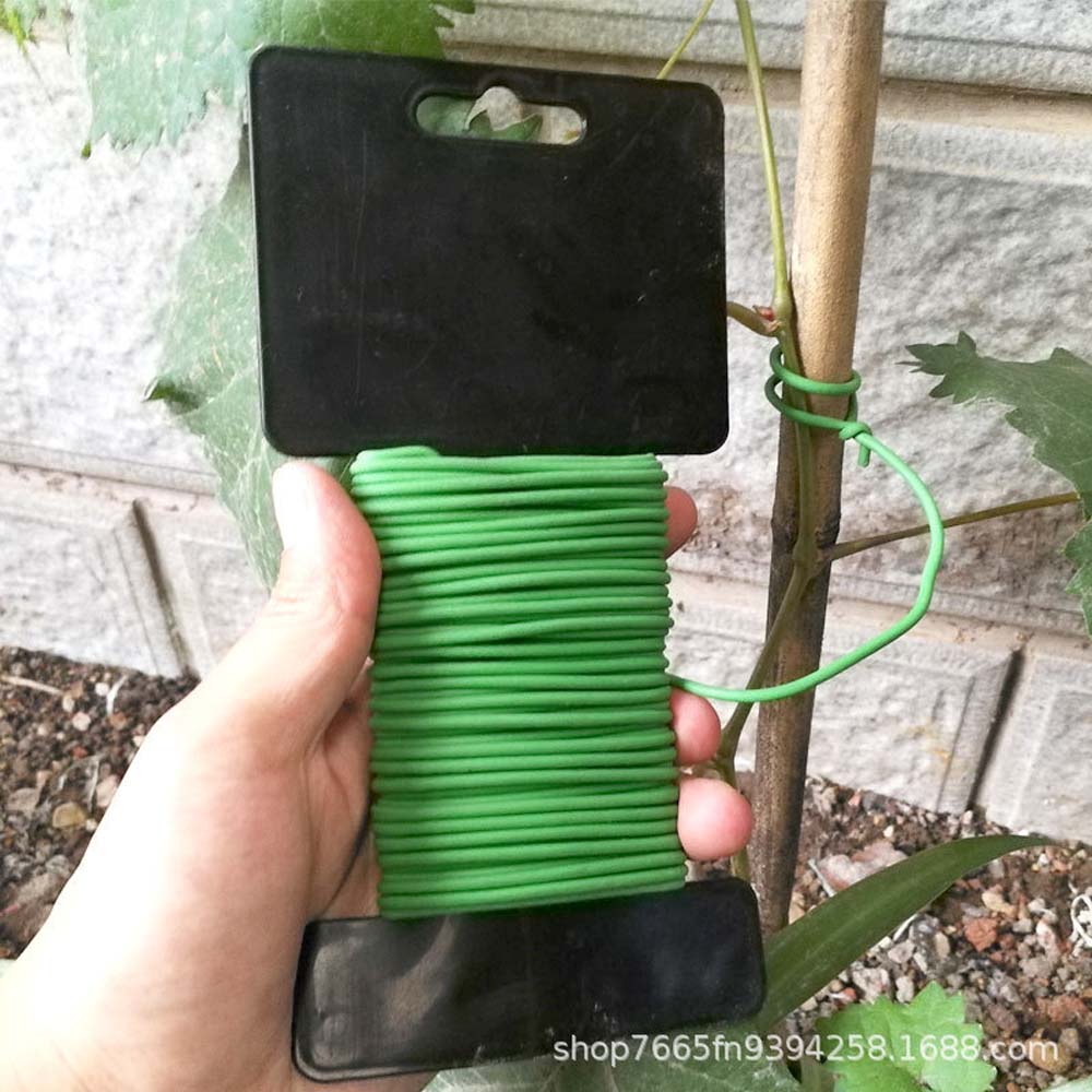 Garden Plant Twist Ties Support Reusable Weatherproof Wire Flexible Tie 8/10m. Garden Plant Twist Ties Support Reusable Weatherproof Wire Flexible Tie 8/10m.