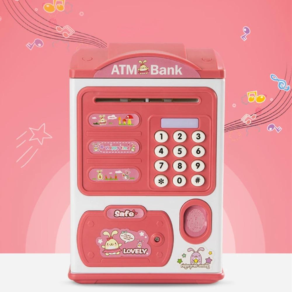 Intelligentes Sparschwein Kassenkasten Geld Fingerabdruck Geldautomat Für Kinder Digitale Münzen Bargeld Spar Tresor Spielzeug Kindergeschenk
