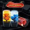 10cm Crystal Car Gear Knob Acrylic Flower Car Gear Head