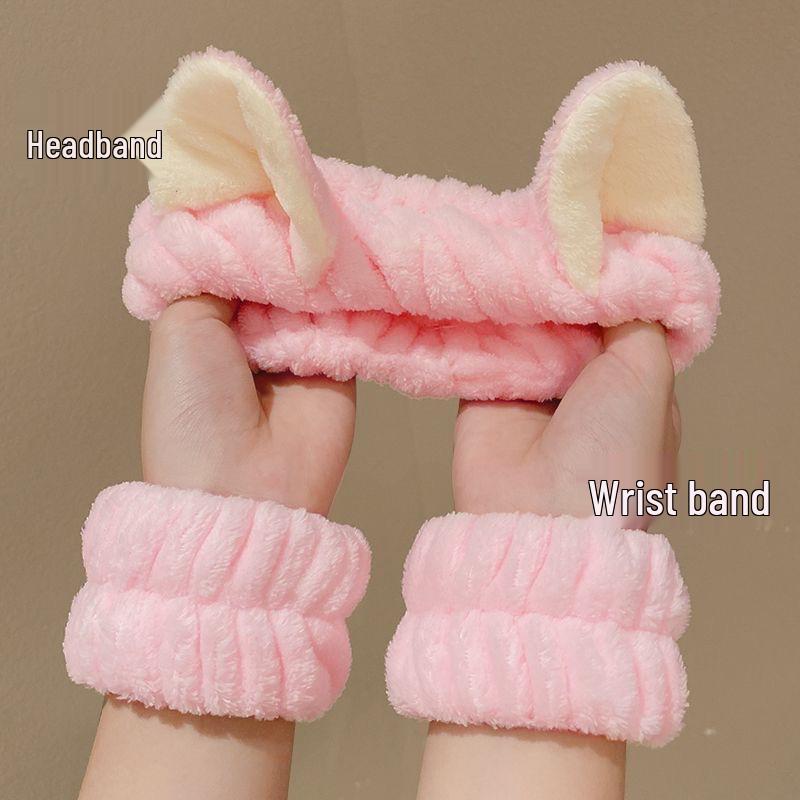 Waterproof Face Washing Wristband: Absorbent, Moisture-Proof Sleeve & Splash-Resistant Bracelet