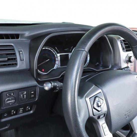 Matte Black Dashboard Meter Display Frame Cover Trim Bezels For 4Runner 2010+