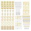 32/40/60Pcs Dreadlock Hair Accessories, Hollow Carved Hair Rings, Open Design Easy to Wear Hair Cuffs for Festivals Parties