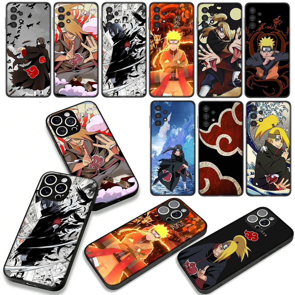 Deidara Akatsuki Narutos Uchiha Itachi Phone Cover for Apple iPhone 16 15 14 Plus 13 12 Mini 17 Pro Max + ProMax 16E Air Case
